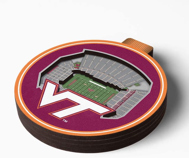 Detalle de YouTheFan NCAA 3D StadiumView Ornament (3” Diameter) — Stadium Replica Holiday Gift