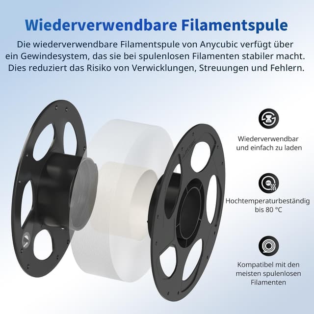 Thumbnail 1 de ANYCUBIC PLA Filament 1,75 mm 1KG