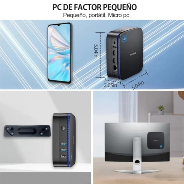 Thumbnail 1 de Mini PC Blackview MP60 Intel N150 16GB 512GB SSD Windows 11 😊