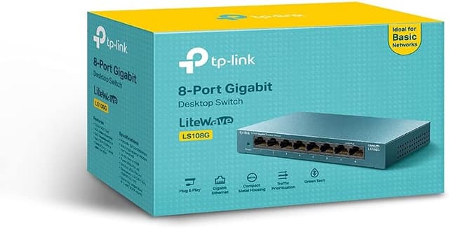 Thumbnail 6 de TP-Link TL-LS108G 8-Port Gigabit Switch