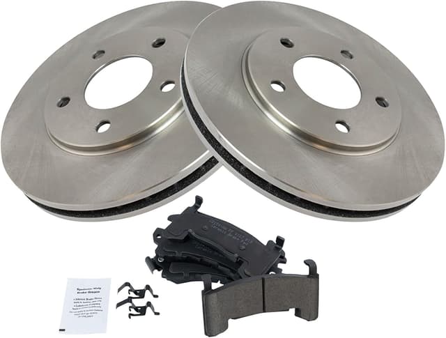 Detalle de TRQ Front Brake Pad and Rotor Set Ceramic for 1988 Oldsmobile Cutlass Supreme