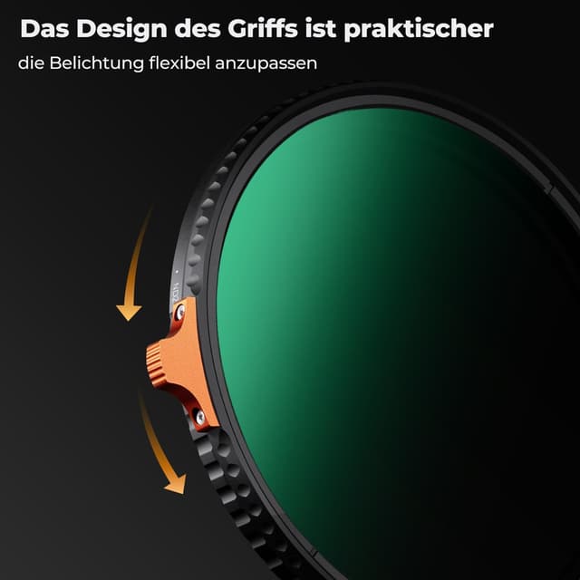 Thumbnail 4 de K&F CONCEPT Nano-X 77mm ND2-400 variabler ND Filter