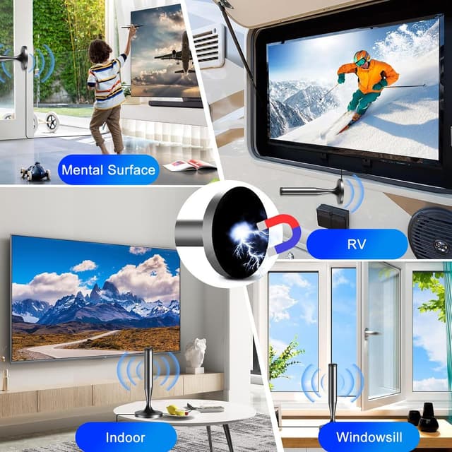 Thumbnail 6 de BsphereX Indoor TV Aerial for Freeview HD 5m