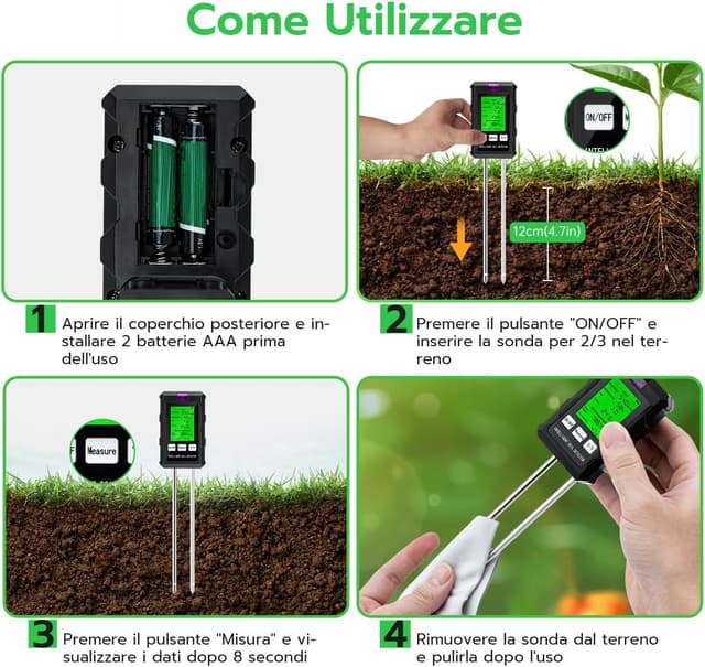 Thumbnail 5 de Wigearss 6 in 1 Tester terreno 🌱