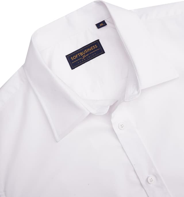 Detalle 2 de J.VER Herren Kurzarmhemd Regular Fit mit Fleckenschutz und Stretch (Sommer, bürotauglich)