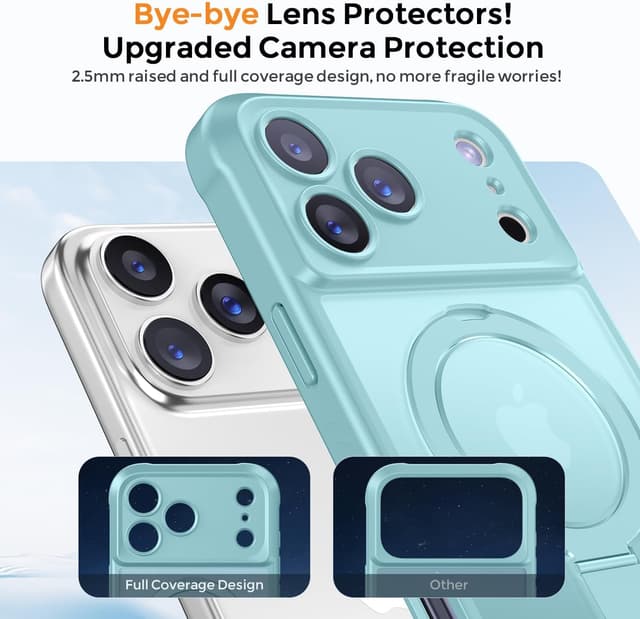 Detalle de MOCCA iPhone 17 Pro Max case, 6.9 in