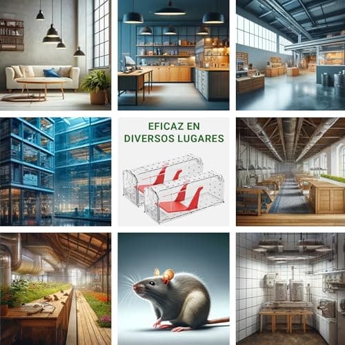 Thumbnail 5 de Roshield 2X Trampas humanas para ratones 🐭