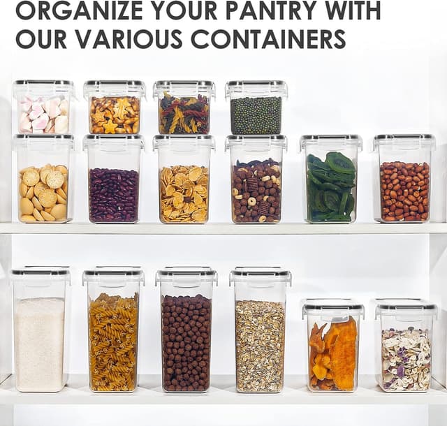 Thumbnail 5 de Vtopmart Set of 24 Airtight Food Containers 🍽