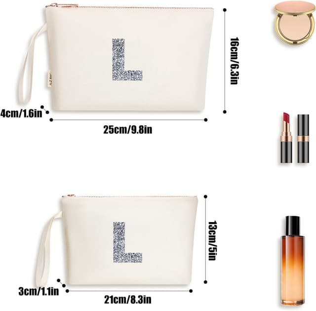 Detalle de Kosmetiktasche A-Z BAG mit Initiale