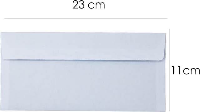 Detalle de ARKRAFT 100 buste per lettere 23 x 11 📩