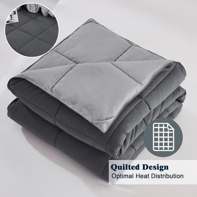 Thumbnail 5 de 3 Piece Gray Reversible Duvet 200x200cm