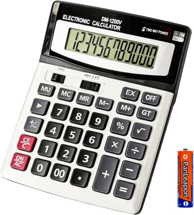 Detalle de YEBMoo YE1200v 12‑Digit Calculator