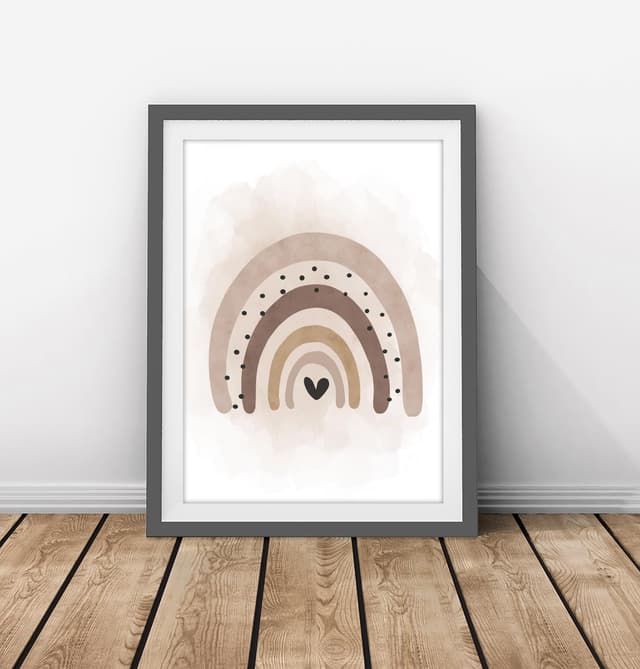 Detalle 2 de artpin Poster Kinderzimmer Safari A4