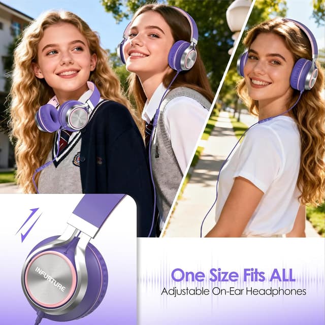 Thumbnail 6 de INFURTURE USB C Headphones 191g