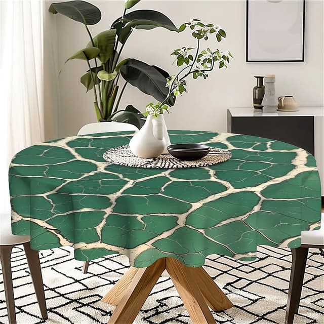 Thumbnail 6 de Artslion Round Tablecloth 60 Inch Lakes Pattern