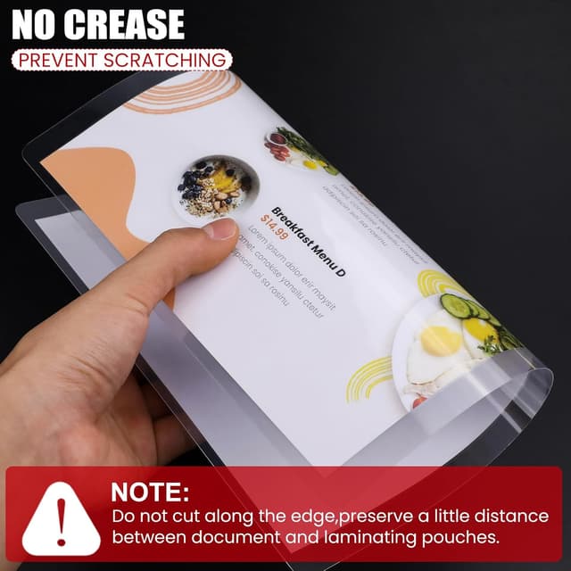 Thumbnail 5 de CAREGY 300 Laminating Sheets 5 mil ๐