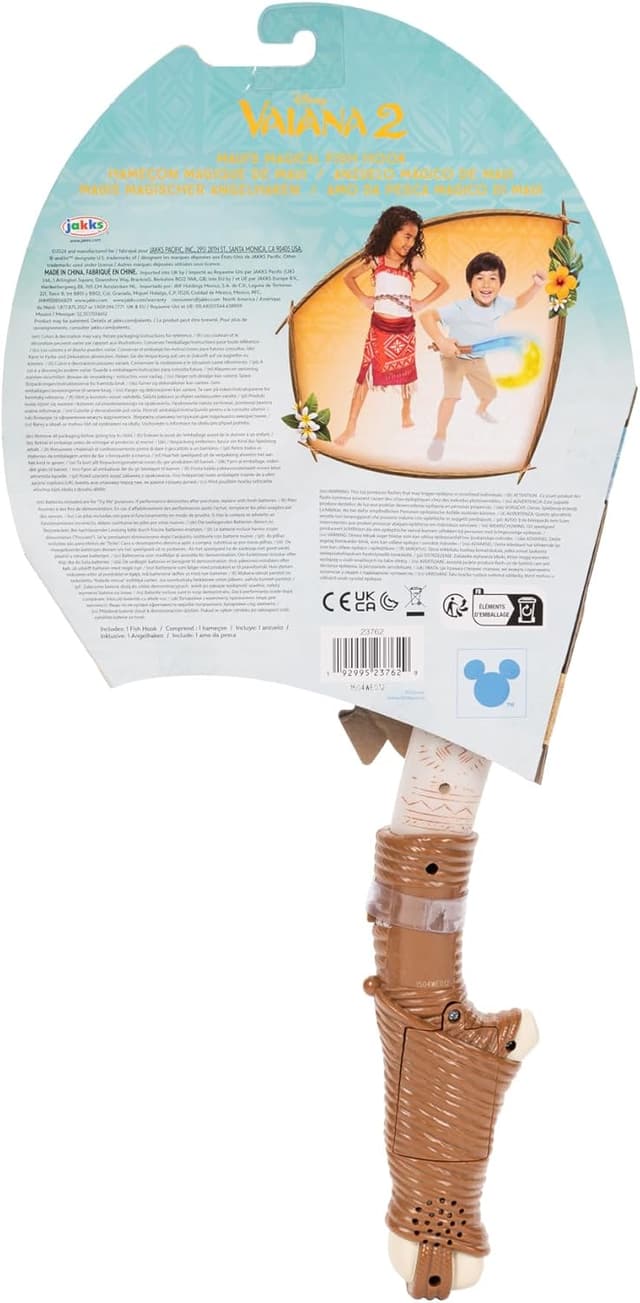 Thumbnail 6 de Disney Moana 2 Maui Magical Fish Hook di Jakks Pacific – gioco di ruolo con licenza ufficiale