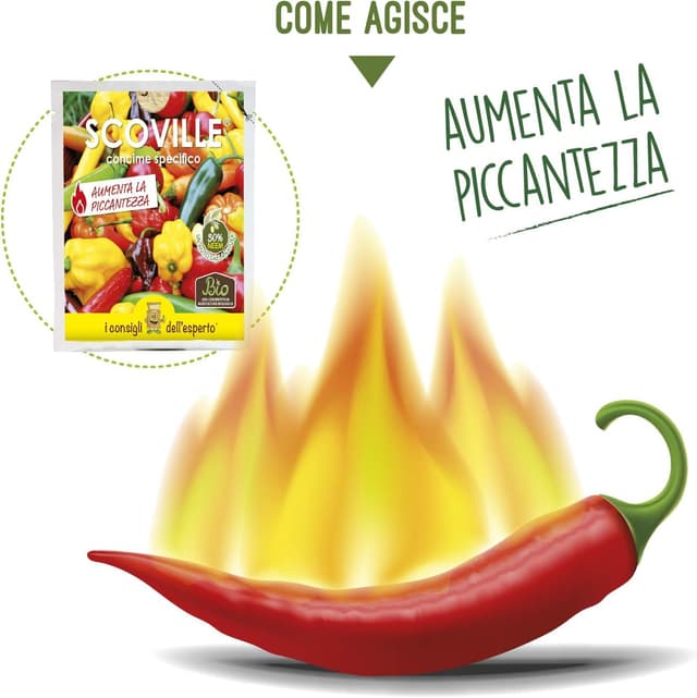 Thumbnail 1 de Scoville Concime Organominerale per Peperoncini 100 g