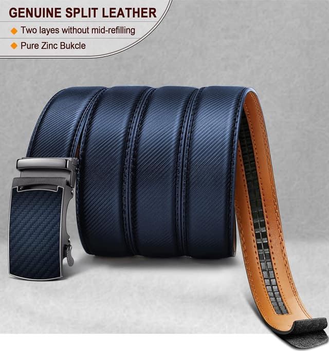 Detalle 1 de KEMISANT Gürtel Herren 35mm Ratsche Automatik