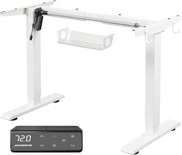 Detalle de MAIDeSITe electric standing desk frame 72–120 cm