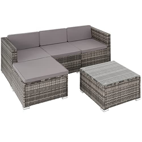 Thumbnail 7 de TecTake® Muebles de Jardín en Ratán con Cojines ☀