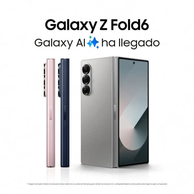 Thumbnail 3 de Samsung Galaxy Z Fold6 256 GB plegable rosa con IA 📱