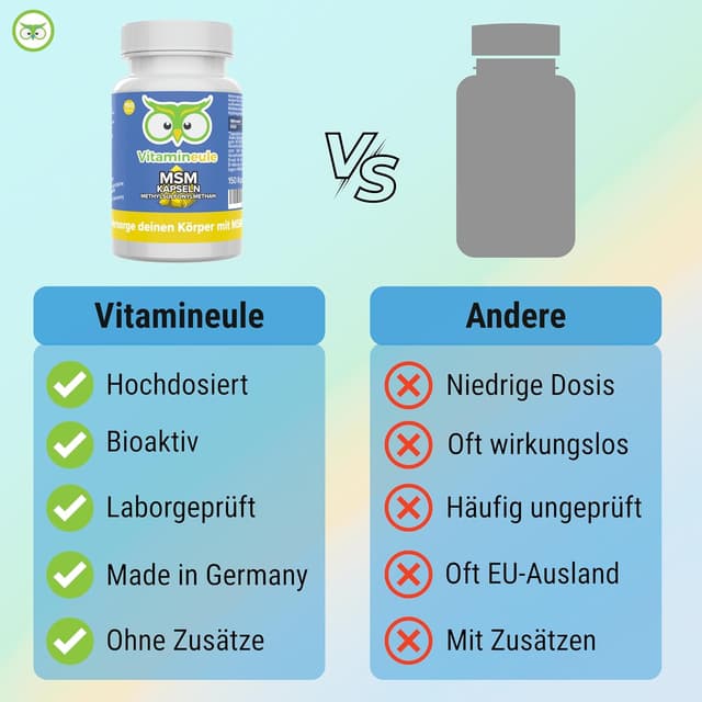 Detalle de Vitamineule MSM Kapseln 700 mg 💊