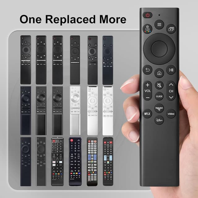 Detalle de (Pack of 2) Universal Remote Controls for Samsung Smart TVs with Netflix shortcut buttons (EWO)