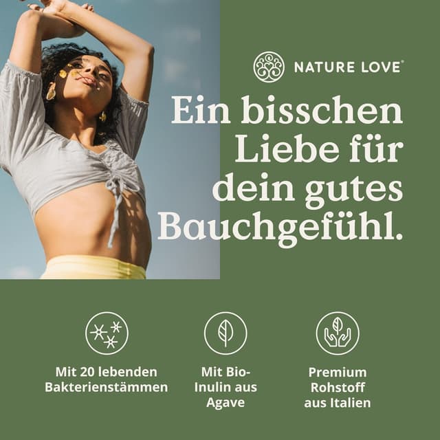 Thumbnail 1 de Nature Love Probiona Kulturen Komplex 180 Kapseln 🍽