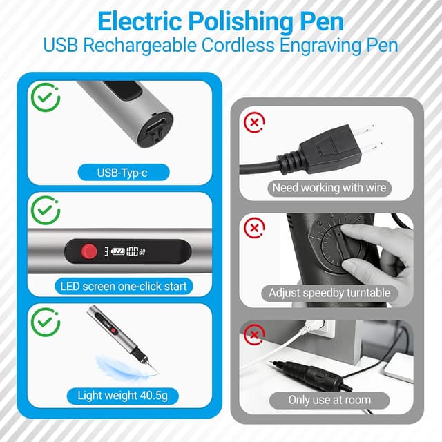 Thumbnail 4 de Engraving Pen Ultimate Cordless Engraver