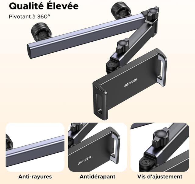 Thumbnail 4 de UGREEN Support tablette voiture 9,8 pouces