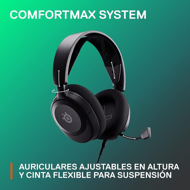 Thumbnail 6 de SteelSeries Arctis Nova 1 🎧 Cascos Gaming con Audio 360° Multisistema