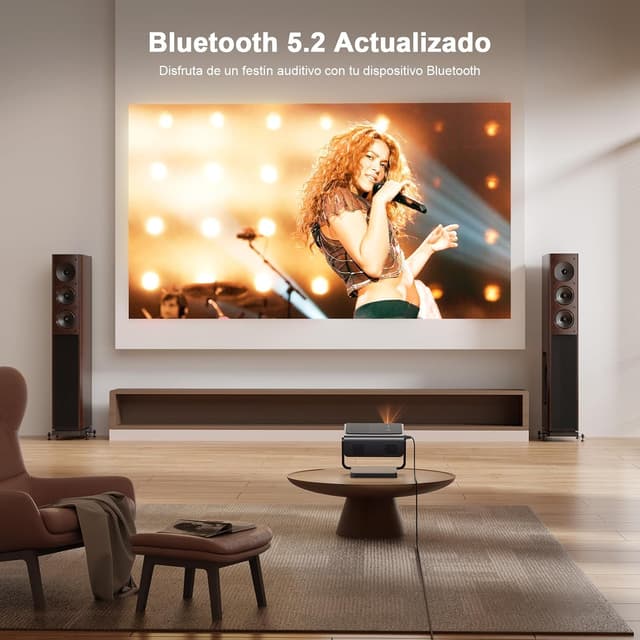 Thumbnail 5 de VOPLLS Proyector 30000 lúmenes 4K nativo 1080P