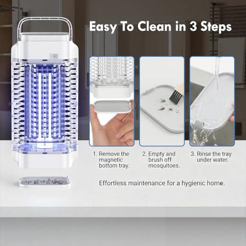 Detalle de AMUFER Antimosquitos eléctrico 18 W UV