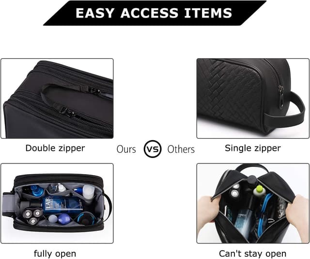 Thumbnail 4 de BAGSMART Mens Toiletry Bag 31x14x19cm