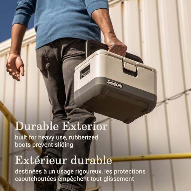 Detalle de Coleman Pro Heavy-Duty 9qt Ultra-Light Premium Hard Cooler Lunchbox with Extra-Thick Insulation