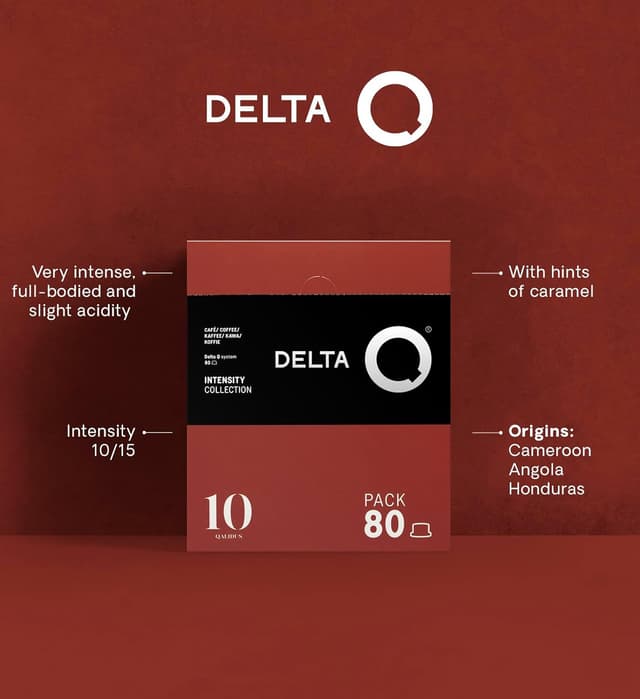 Thumbnail 2 de Delta Q Qalidus Espresso Intenso ☕ 80 Cápsulas