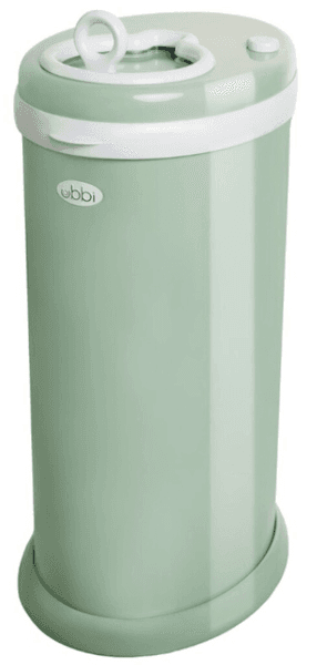 Imagen de Ubbi Contenedor de Pañales Verde Salvia 🚼 en OfertitasTOP