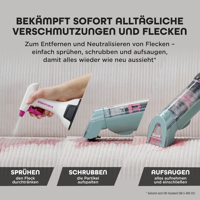 Thumbnail 4 de Shark HX100EUCP Fleckenentferner 2 Reiniger 🧽