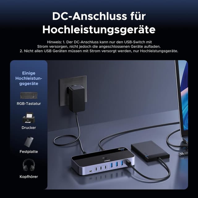 Thumbnail 5 de UGREEN 10Gbps USB Switch ⌨