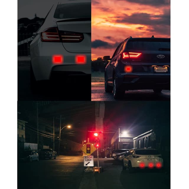 Thumbnail 4 de XFXIA Cinta Reflectante Roja 5 cm x 5 cm 10 m Adhesiva