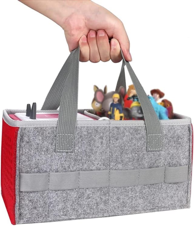 Detalle de Hounyoln Felt Carry Bag for Toniebox Starter Set (Organizer Case)