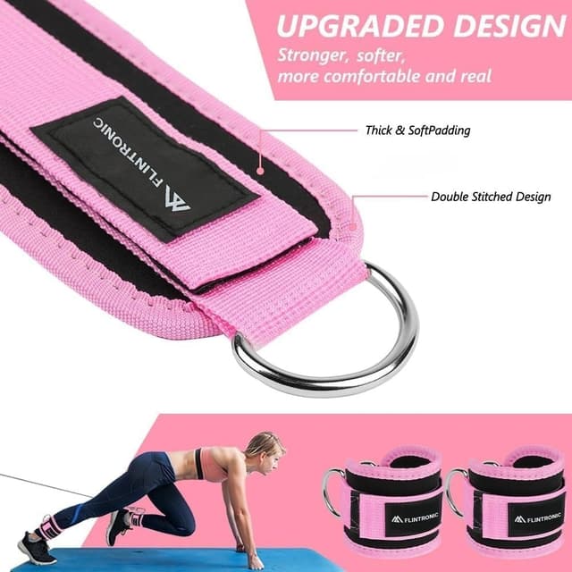 Detalle de Flintronic Ankle Straps adjustable neoprene cuff