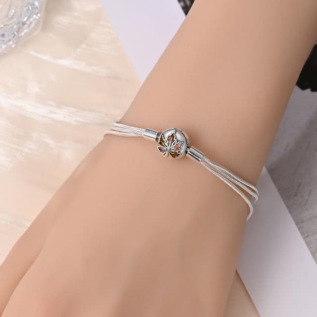 Detalle 2 de KUNSIR Moments bracciale in argento 925