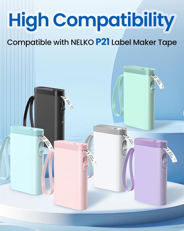 Thumbnail 2 de Odolpin 3-Rolls for Nelko P21 Label Maker