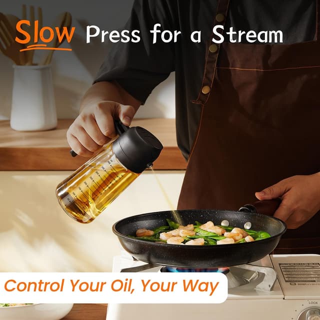 Thumbnail 2 de TrendPlain 16oz Olive Oil Sprayer for Cooking