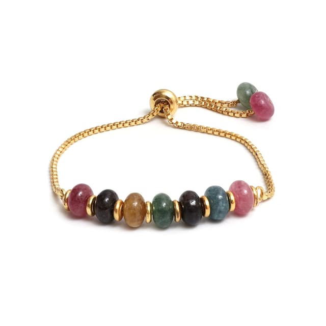 Imagen de Gempires Multi Colour Quartz Bolo Bracelet en OfertitasTOP