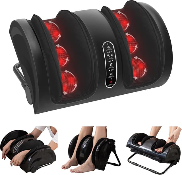 Detalle de Snailax Massaggiatore piedi Shiatsu con calore