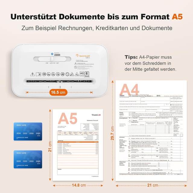 Thumbnail 3 de Bonsaii C292-A Aktenvernichter P-4