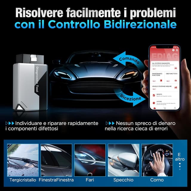Detalle de KINGBOLEN EDIAG Elite OBD2 Diagnosi Bluetooth